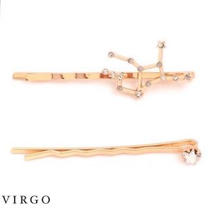 VIRGO ▫️ Zodiac Hair Pin Set